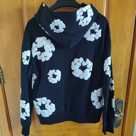 Denim Tears Black Hooded Sweatshirt - Picture 5 of 9